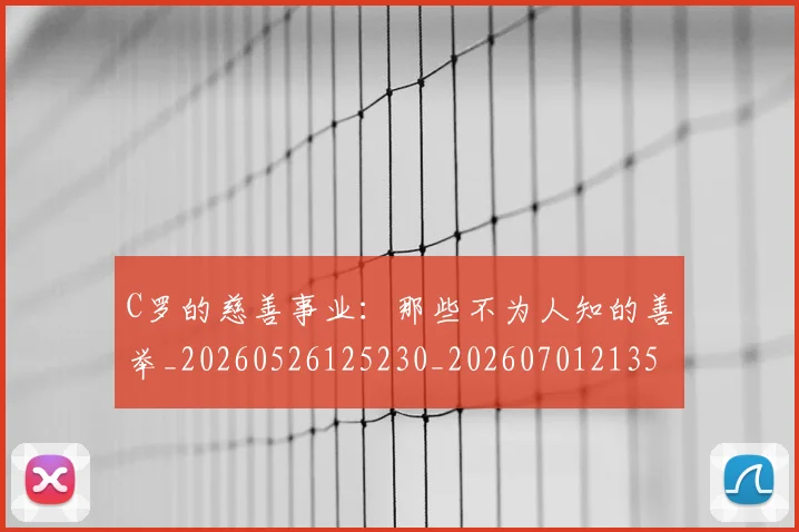C罗的慈善事业：那些不为人知的善举_20260526125230_20260701213502